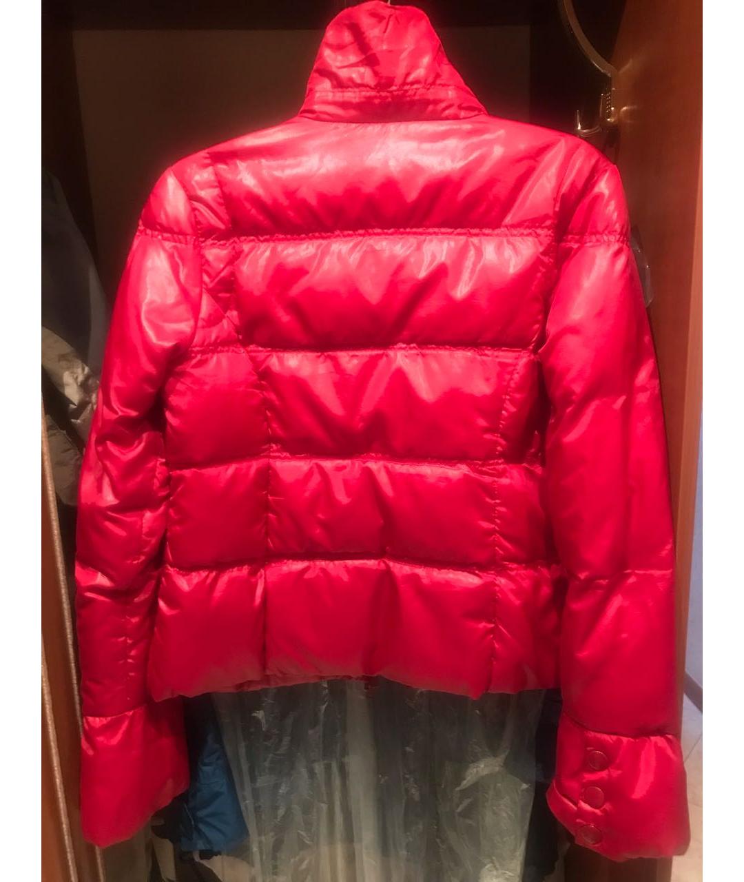 ICEBERG Красная полиэстеровая куртка, фото 2