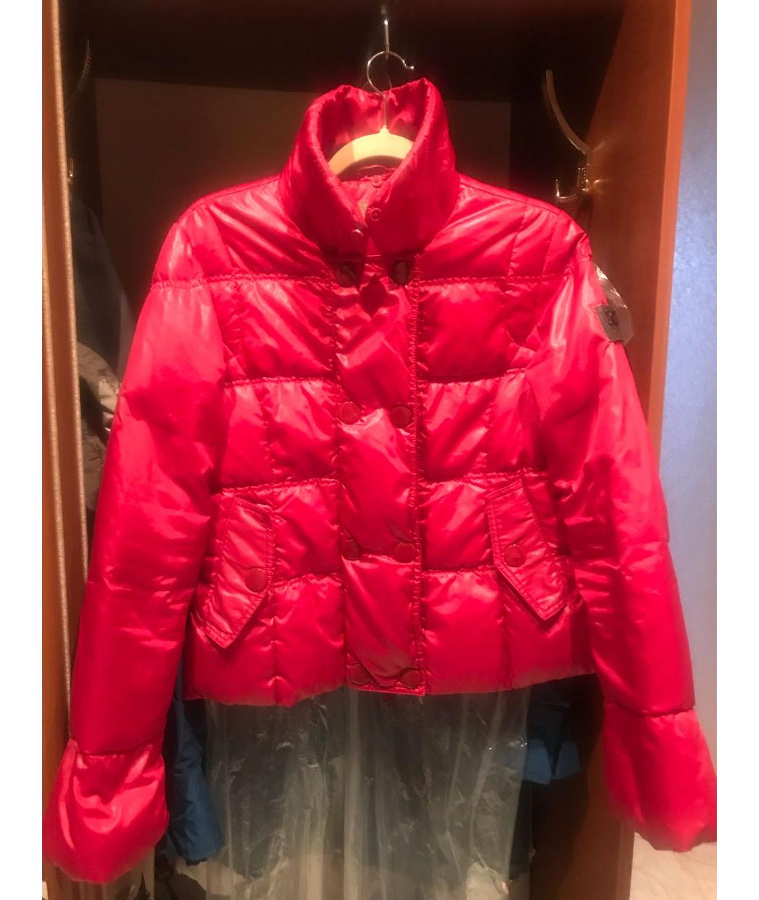 ICEBERG Красная полиэстеровая куртка, фото 8