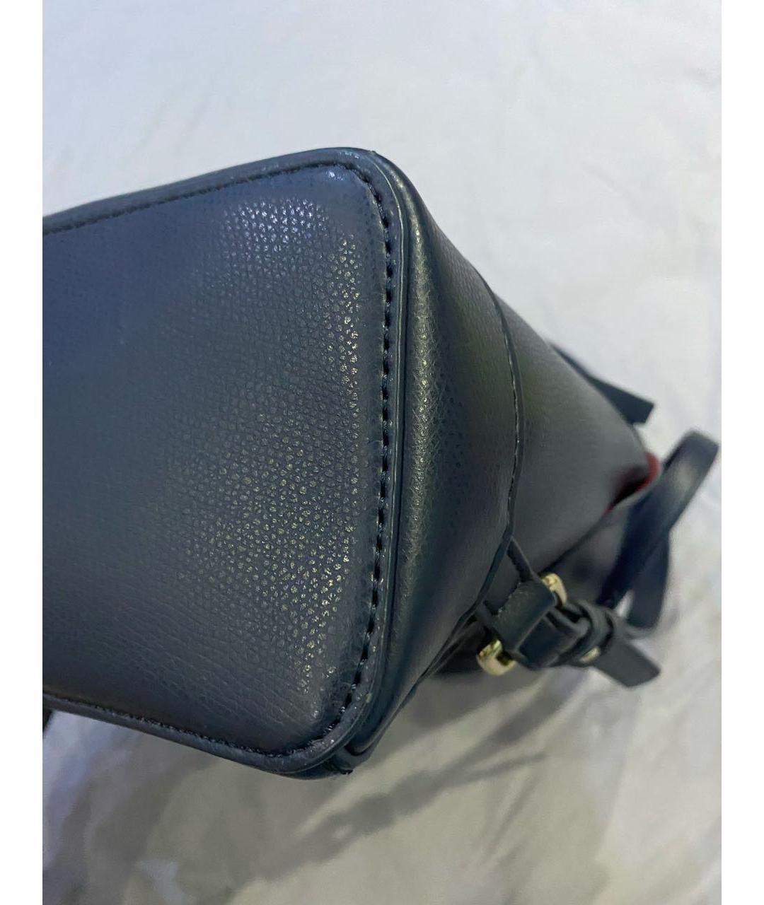 HILFIGER COLLECTION Темно-синий рюкзак из искусственной кожи, фото 4