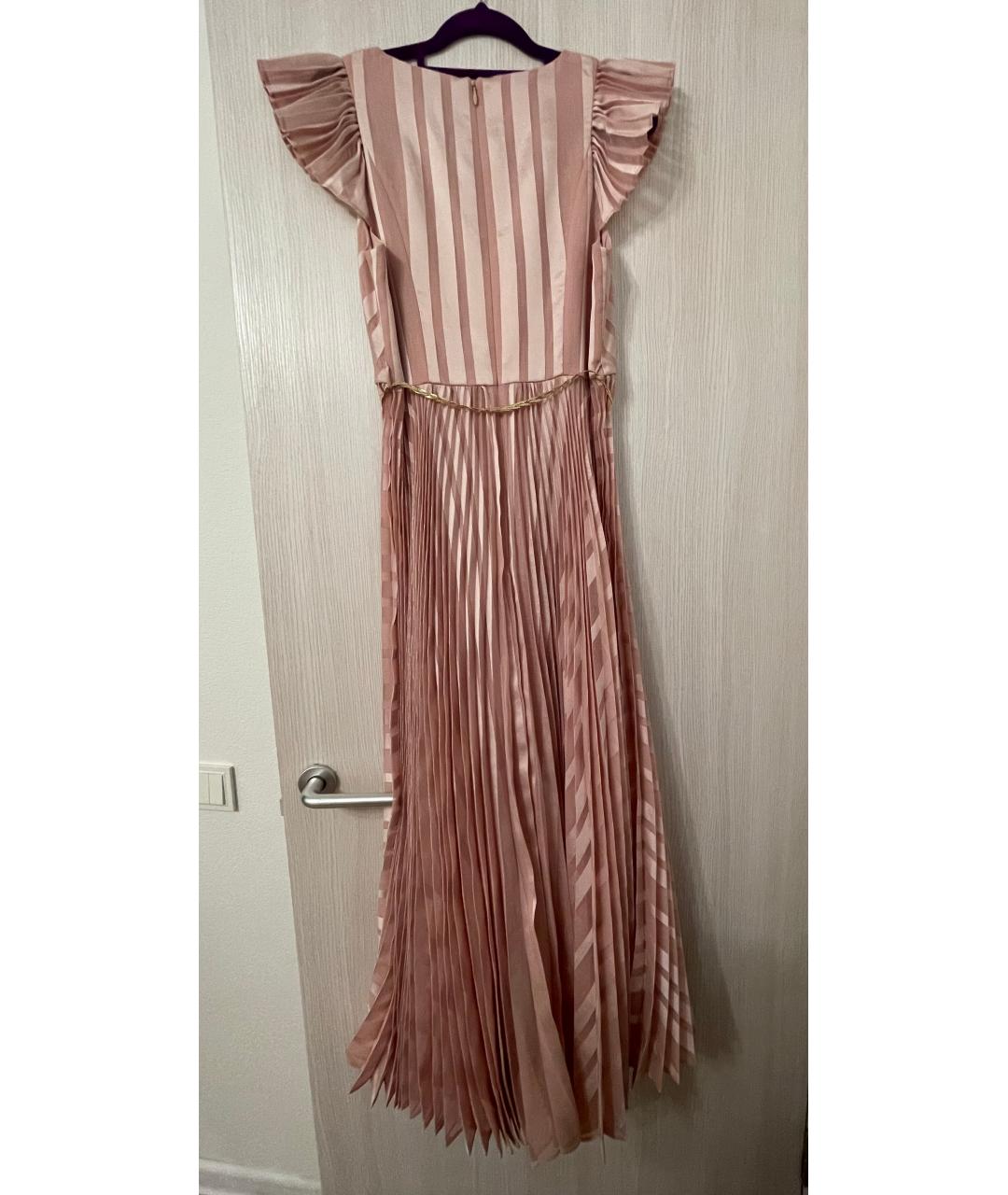 ZIMMERMANN Розовое хлопковое коктейльное платье, фото 3