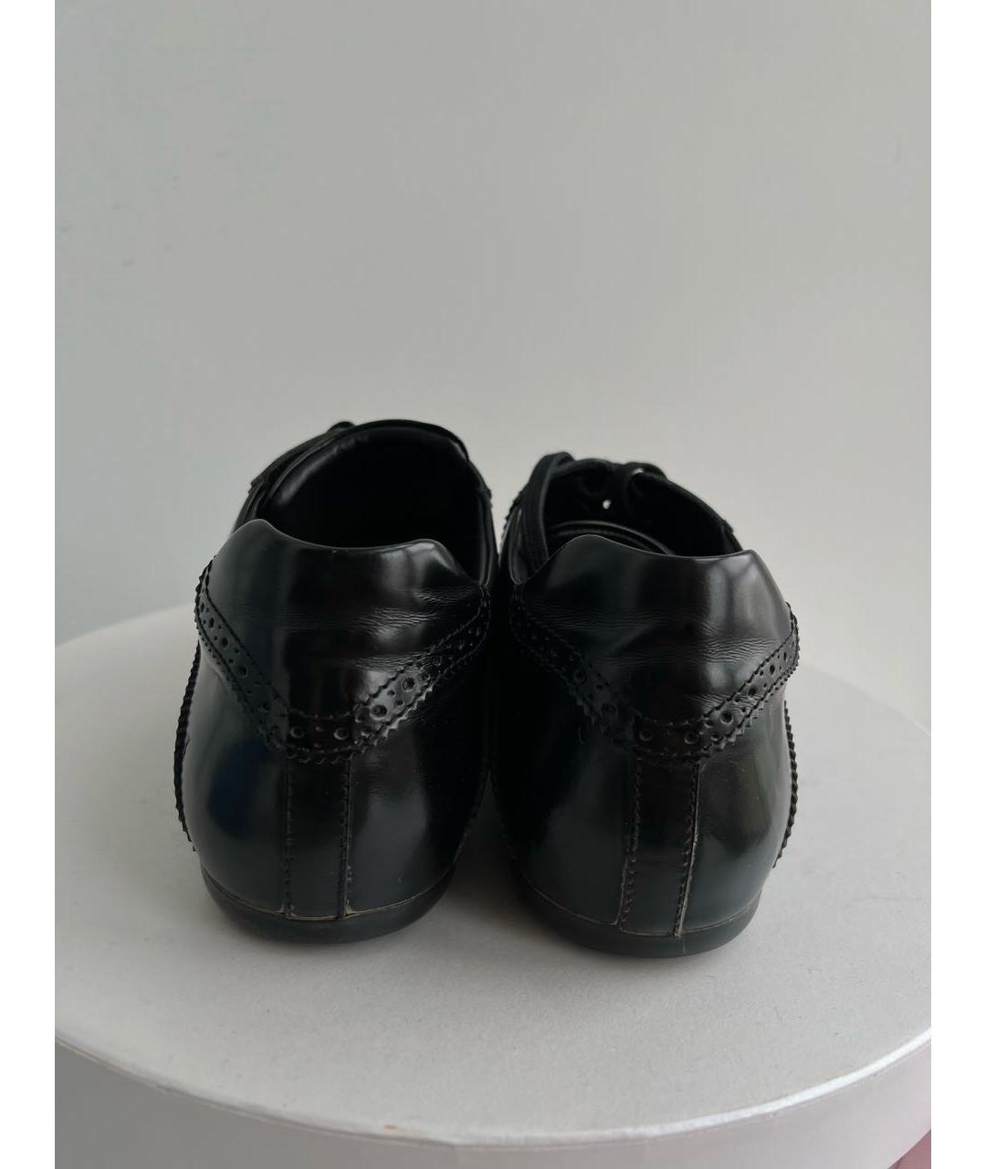 LOUIS VUITTON PRE-OWNED Черные туфли из лакированной кожи, фото 3