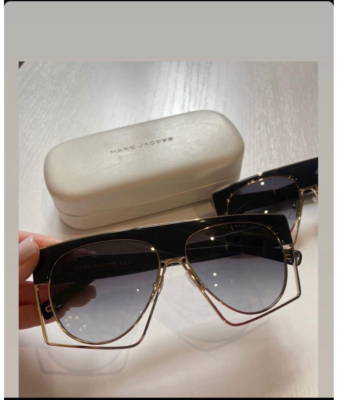 MARC JACOBS Черные пластиковые солнцезащитные очки, фото 4