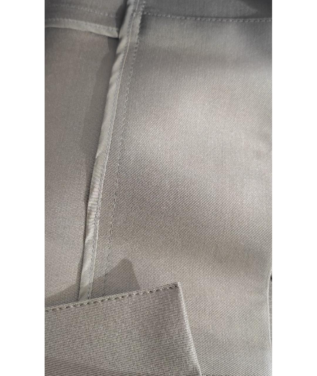 LOUIS VUITTON Бежевая шерстяная юбка миди, фото 7