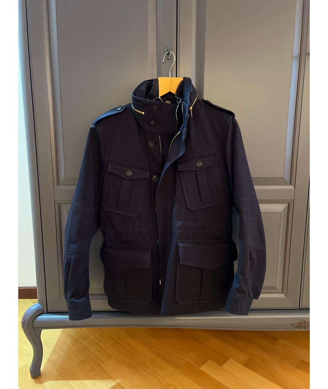 BURBERRY Темно-синяя куртка, фото 9