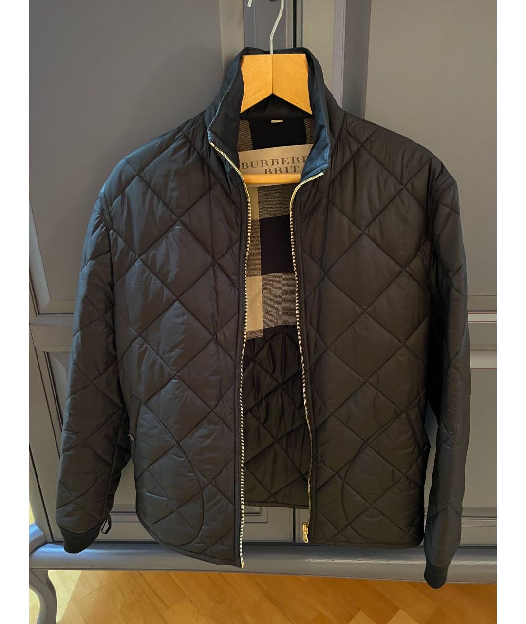 BURBERRY Темно-синяя куртка, фото 7