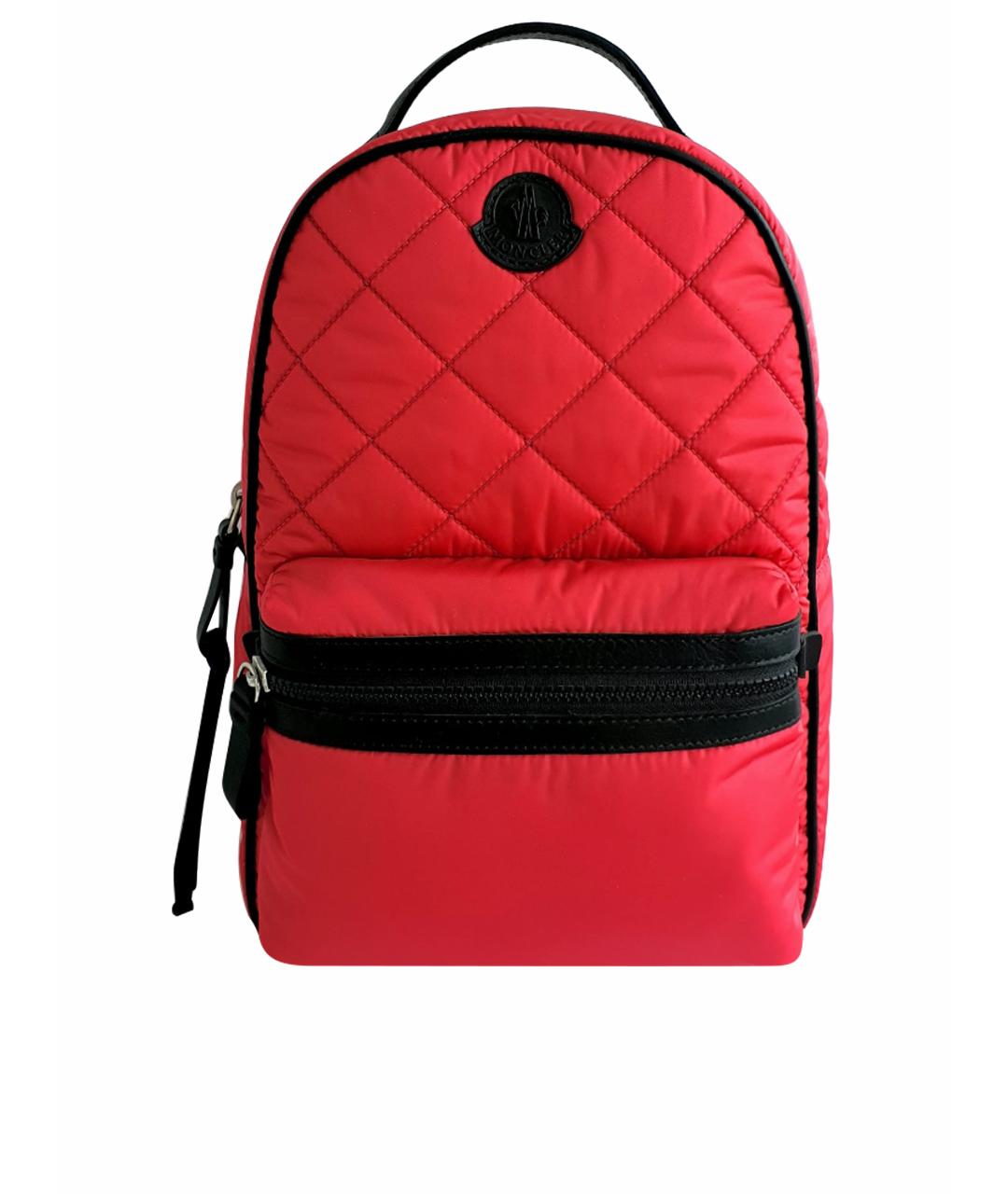 MONCLER KIDS Красный рюкзак, фото 1