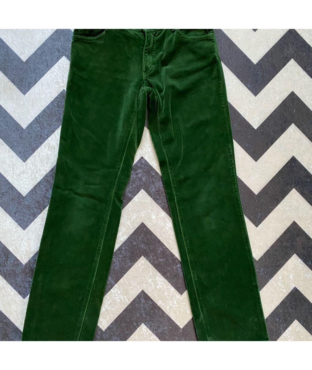 ETRO Зеленые хлопковые брюки и шорты, фото 4