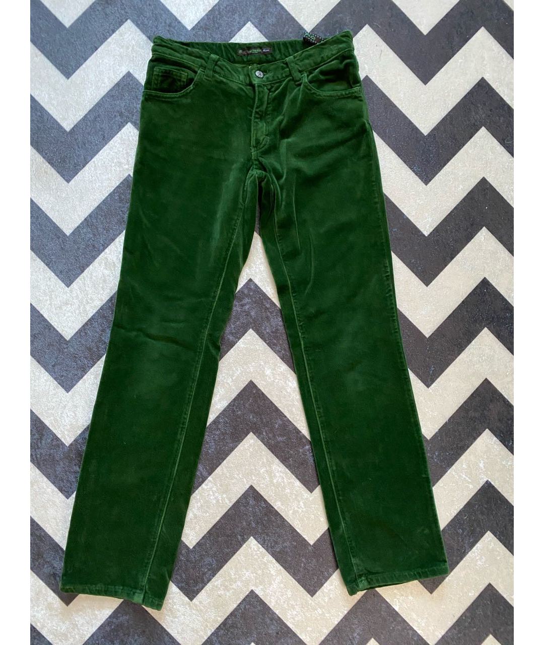 ETRO Зеленые хлопковые брюки и шорты, фото 6