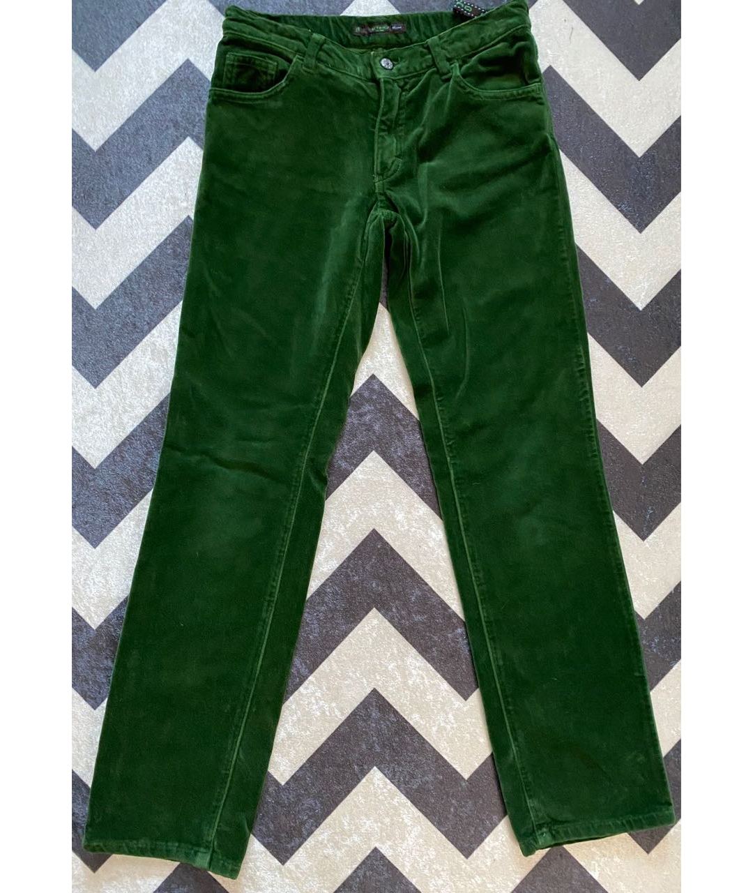 ETRO Зеленые хлопковые брюки и шорты, фото 5