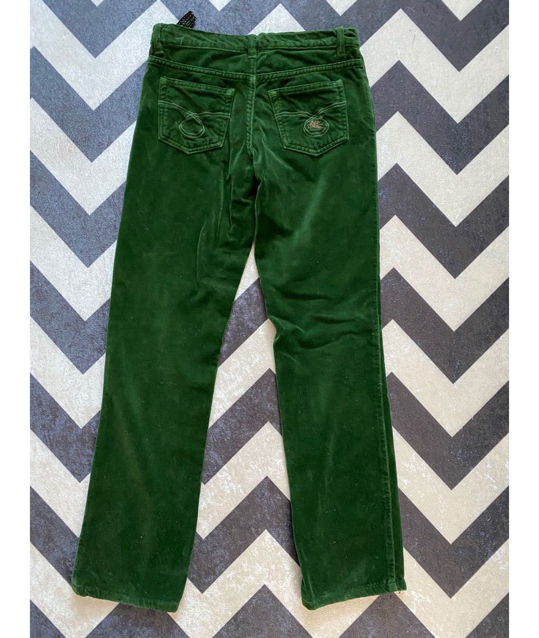 ETRO Зеленые хлопковые брюки и шорты, фото 2