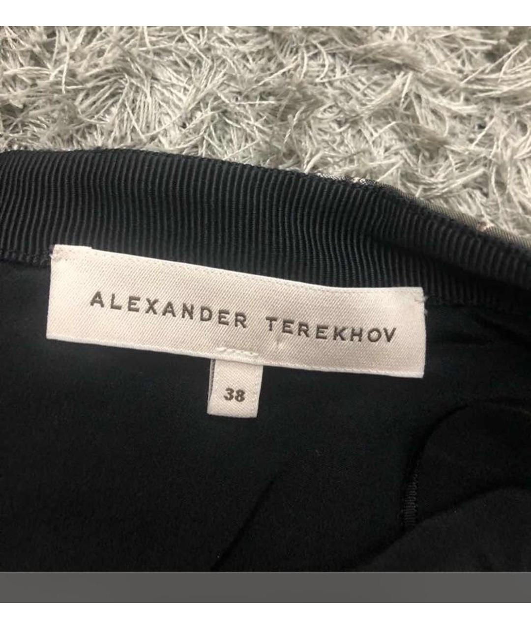 ALEXANDER TEREKHOV Серая юбка миди, фото 2