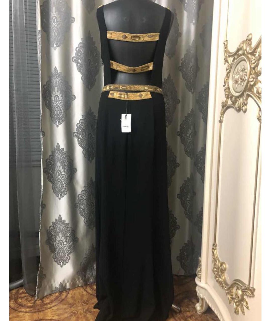 FAITH CONNEXION Черное полиэстеровое вечернее платье, фото 2