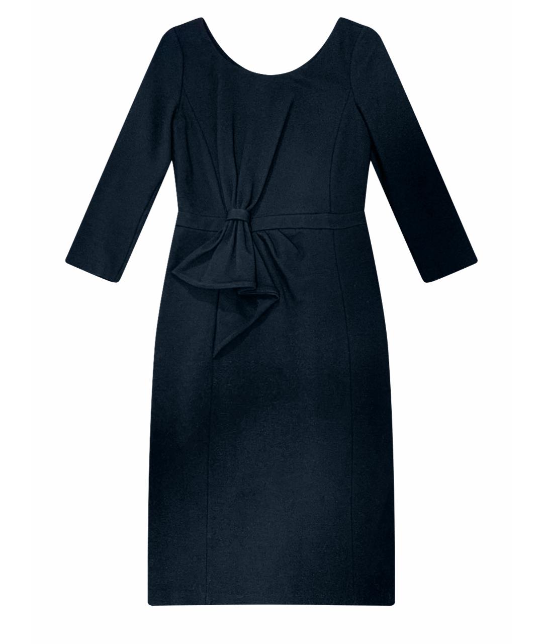 ARMANI COLLEZIONI Черное вискозное повседневное платье, фото 1
