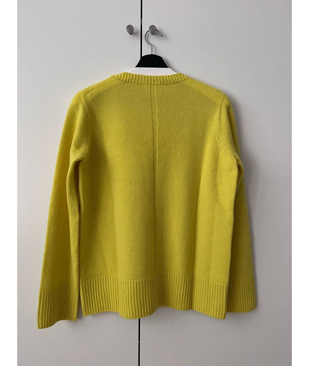 THE ROW Желтый кашемировый джемпер / свитер, фото 5