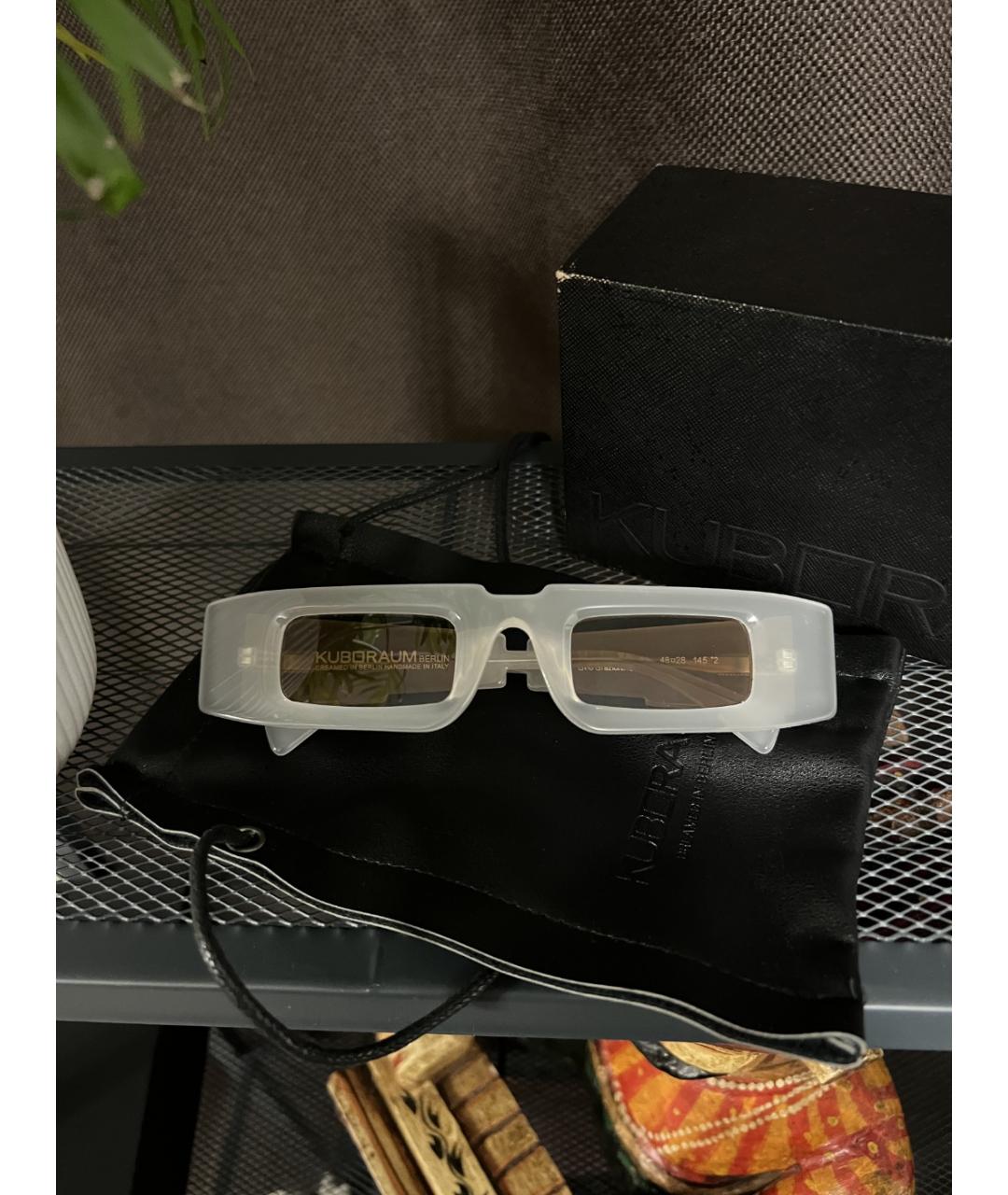 KUBORAUM Бежевые солнцезащитные очки, фото 5