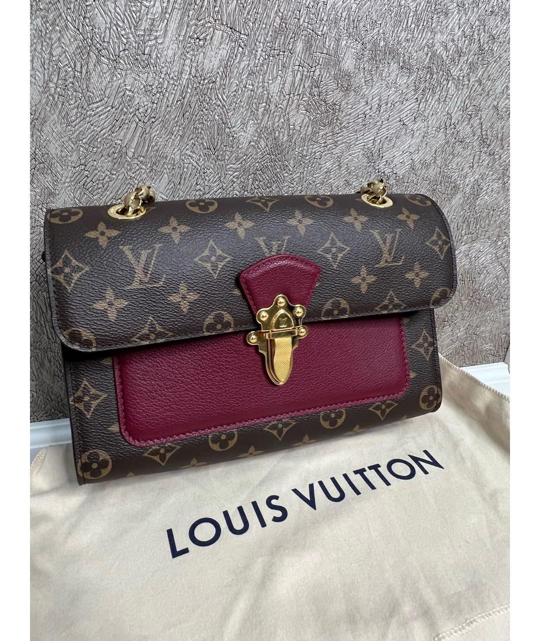 LOUIS VUITTON Коричневая сумка через плечо, фото 4