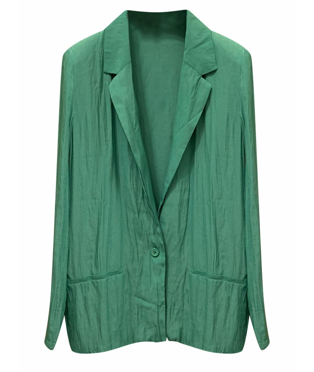 AMERICAN VINTAGE Зеленый полиэстеровый жакет/пиджак, фото 1
