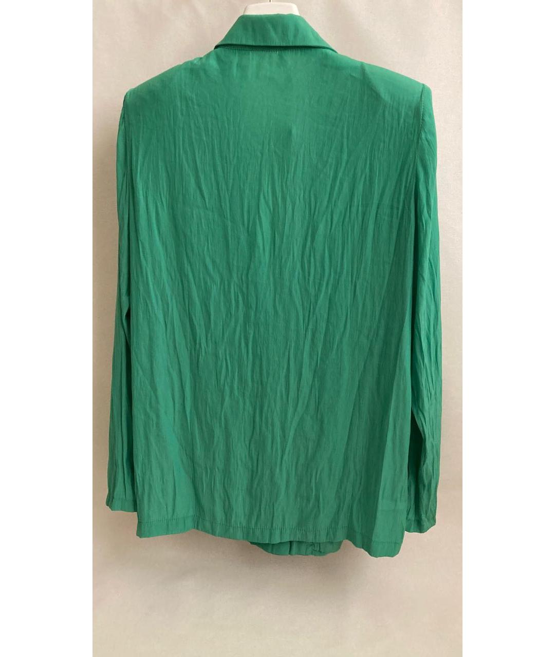 AMERICAN VINTAGE Зеленый полиэстеровый жакет/пиджак, фото 3