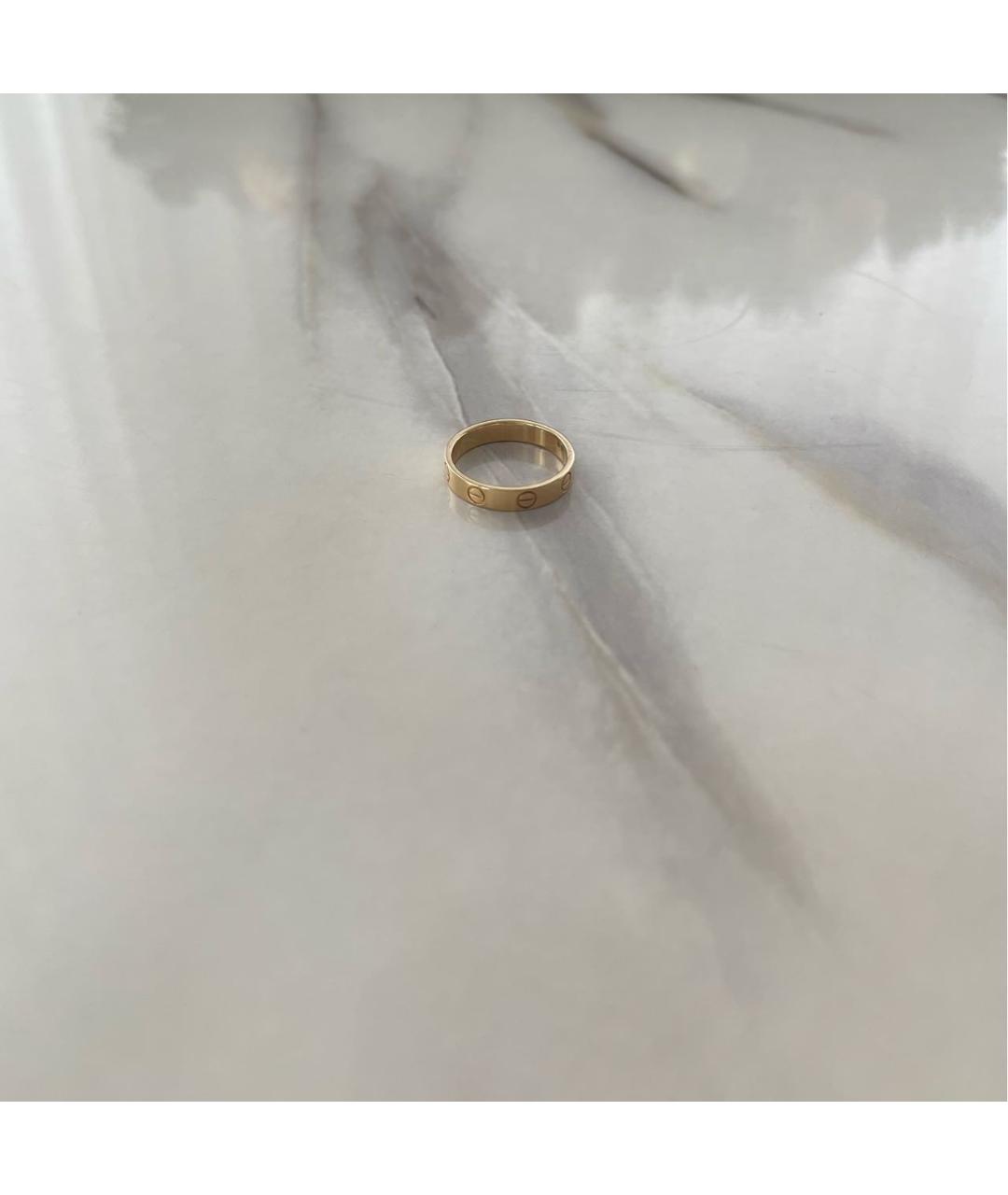 CARTIER Желтое кольцо из желтого золота, фото 2