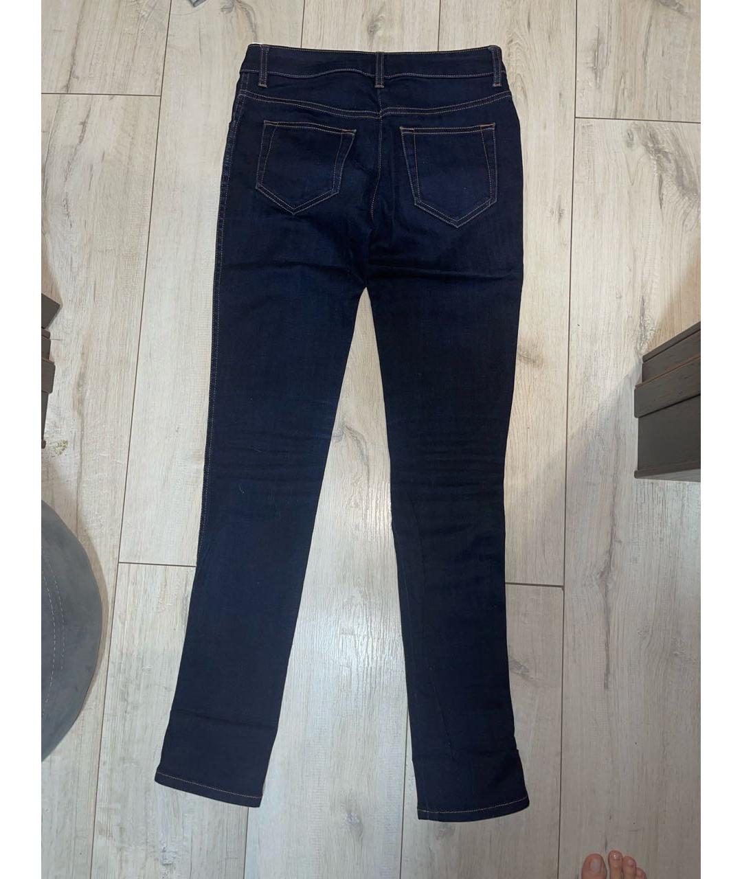 PRADA Темно-синие джинсы слим, фото 2