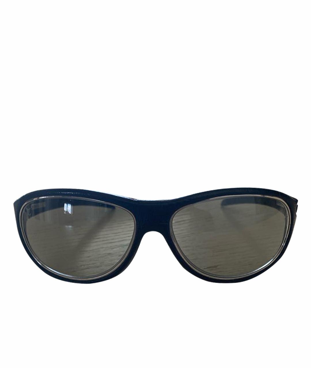 LOUIS VUITTON PRE-OWNED Темно-синие солнцезащитные очки, фото 1