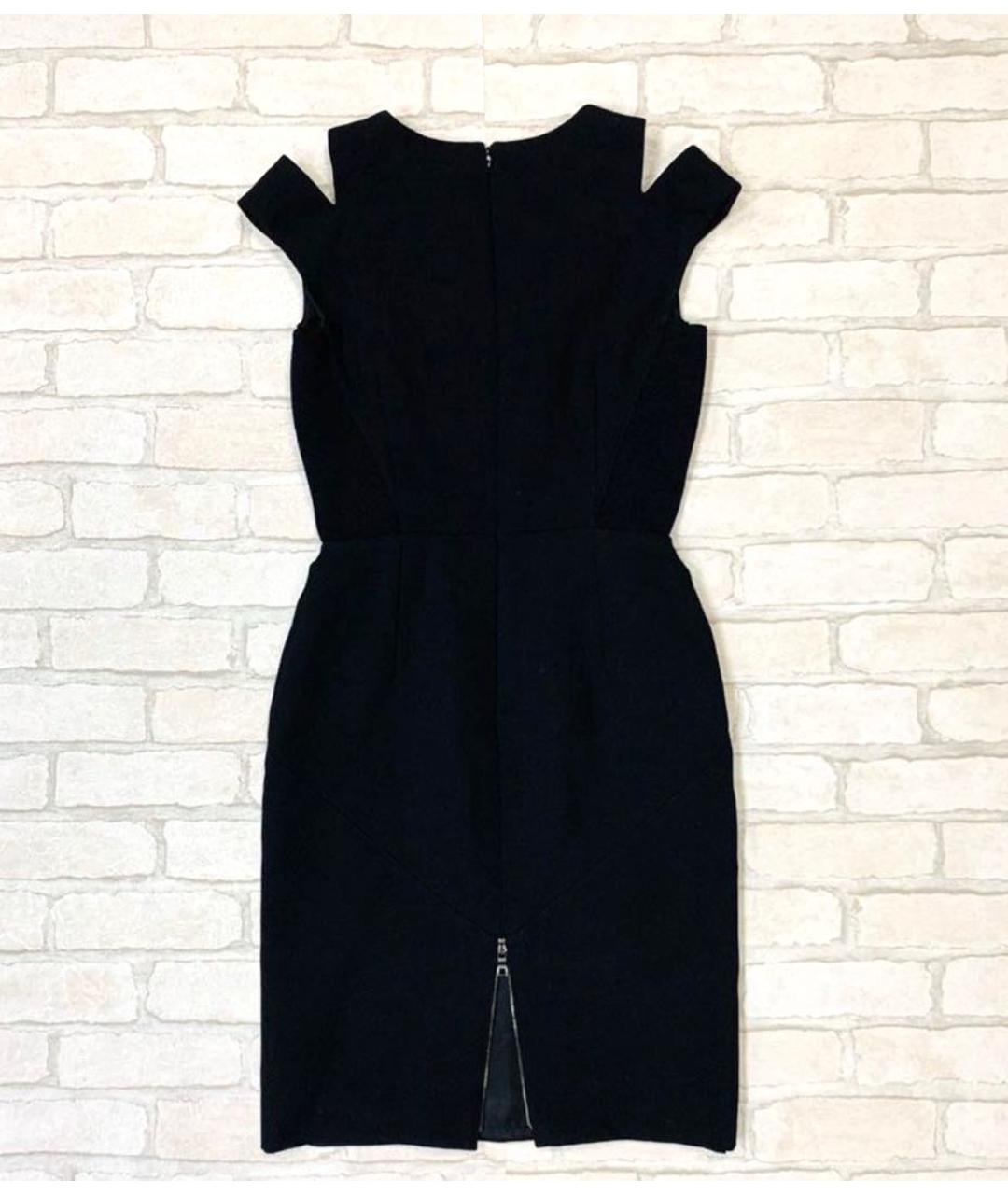 PROENZA SCHOULER Черное вискозное повседневное платье, фото 2