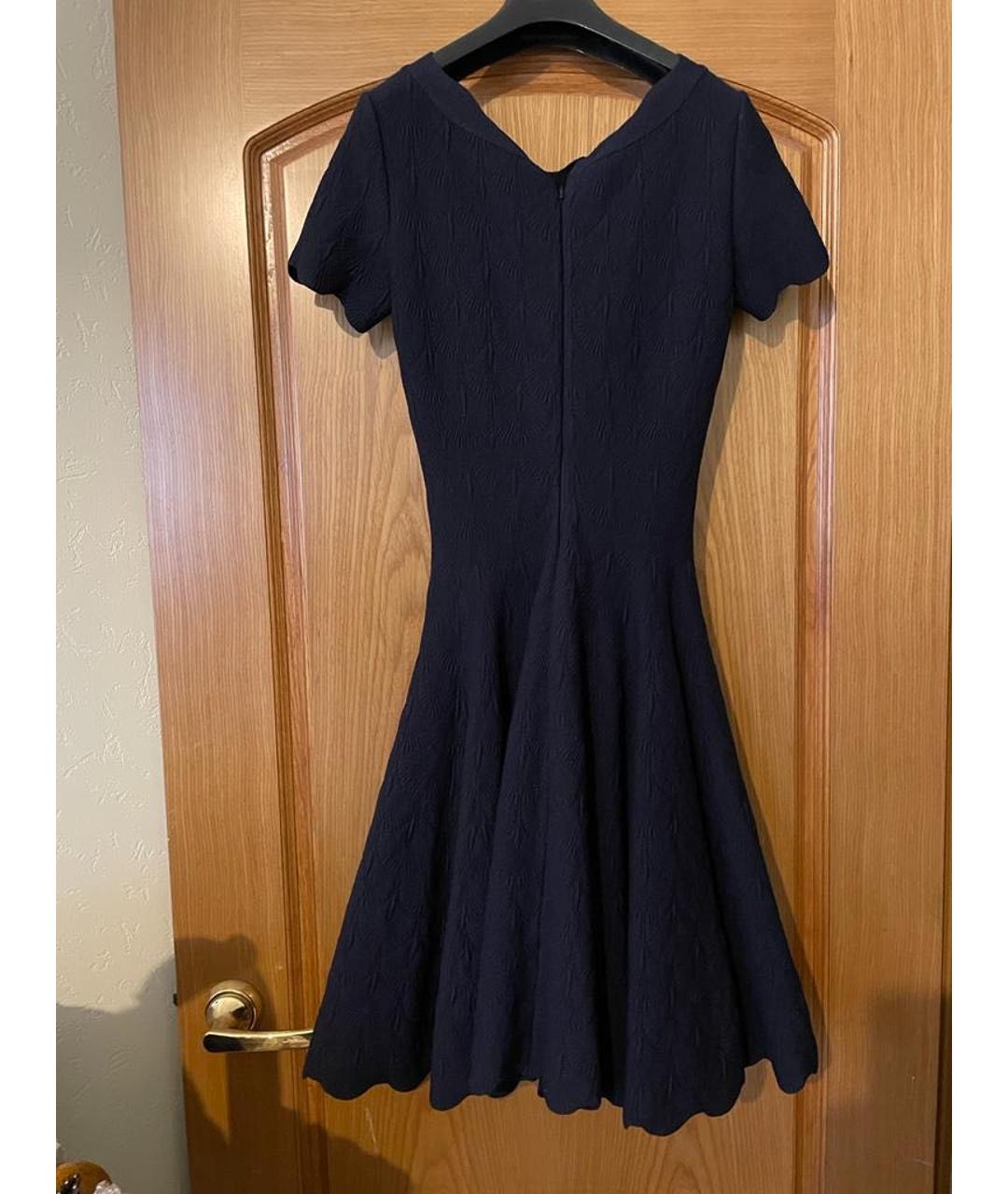 ALAIA Темно-синее коктейльное платье, фото 2