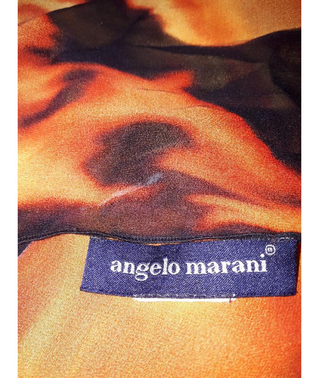 ANGELO MARANI Мульти шелковый шарф, фото 4