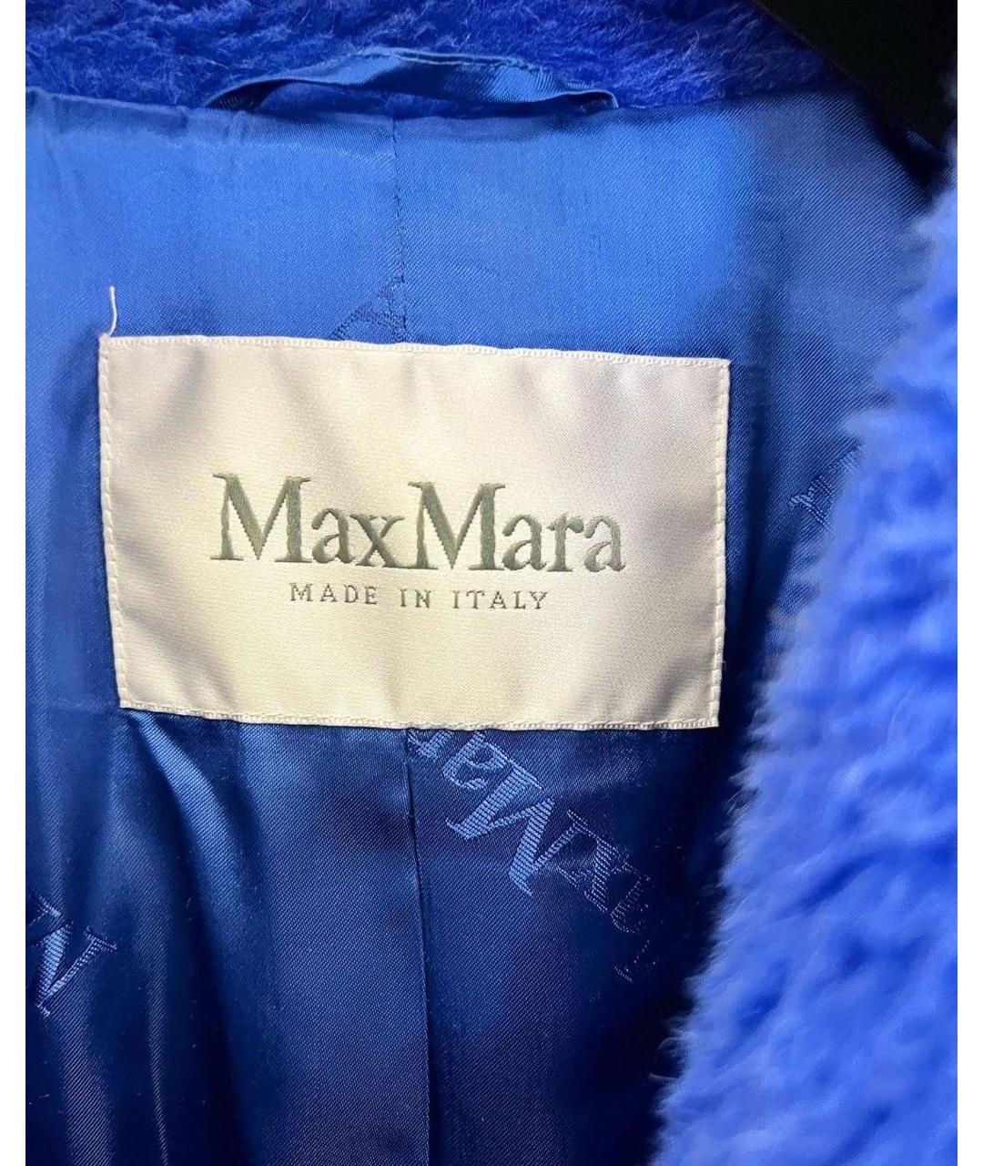 'S MAX MARA Синяя шуба, фото 6