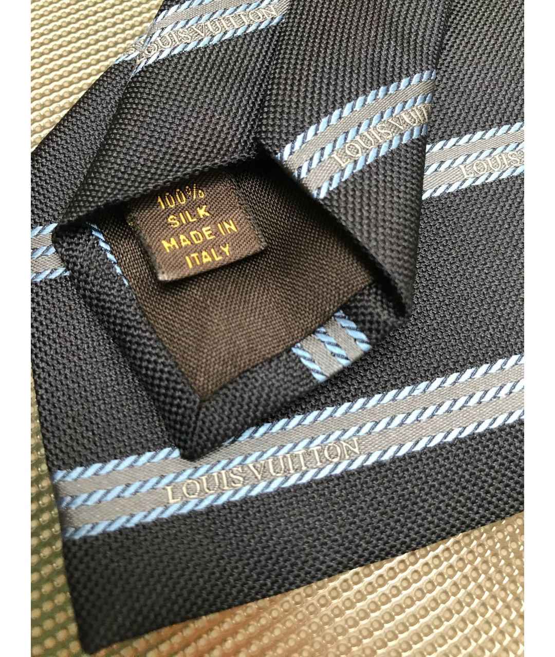 LOUIS VUITTON PRE-OWNED Мульти шелковый галстук, фото 5