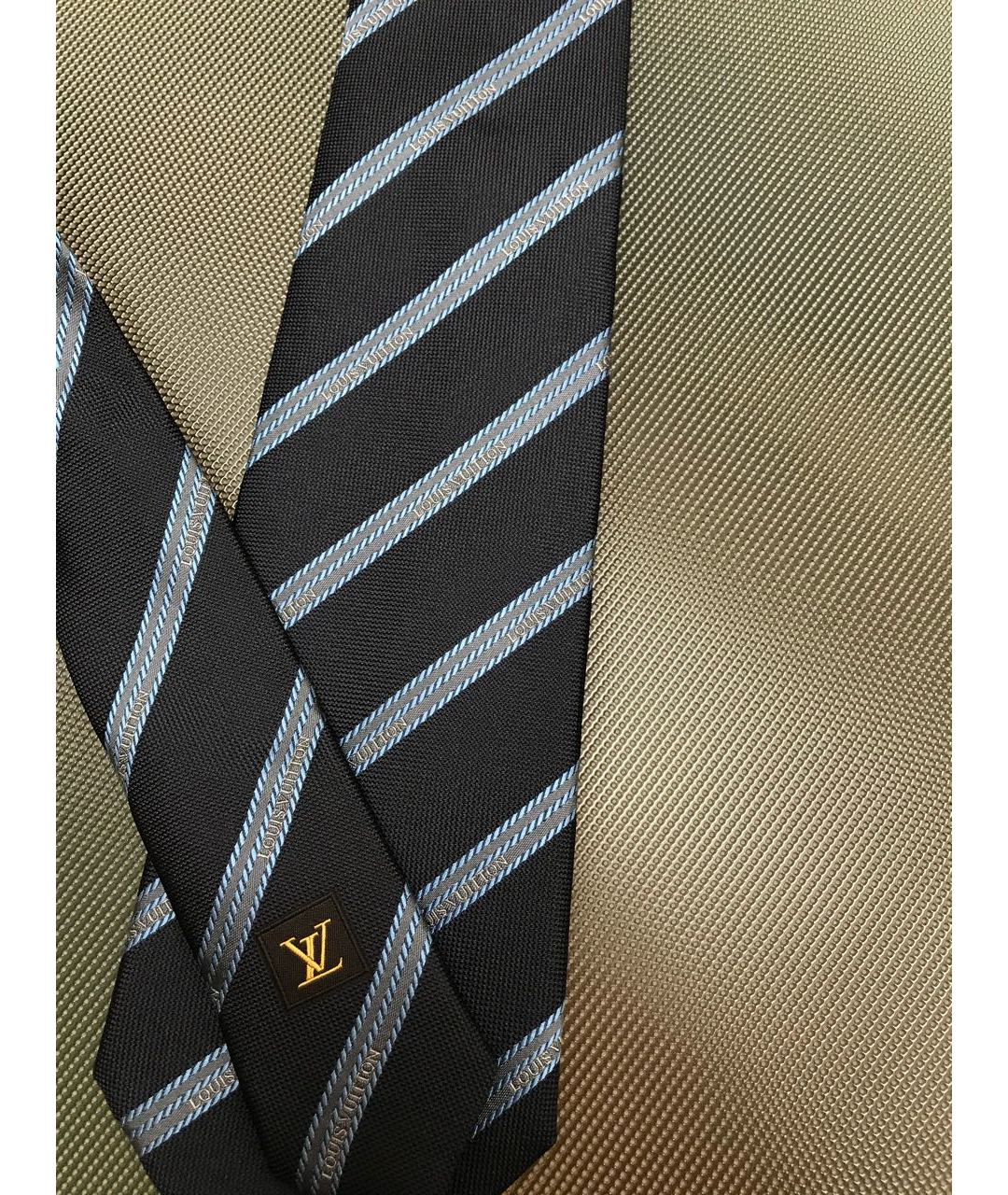 LOUIS VUITTON PRE-OWNED Мульти шелковый галстук, фото 6
