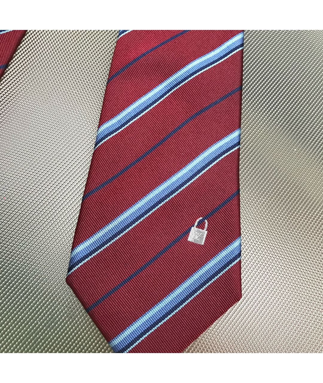 LOUIS VUITTON PRE-OWNED Мульти шелковый галстук, фото 6