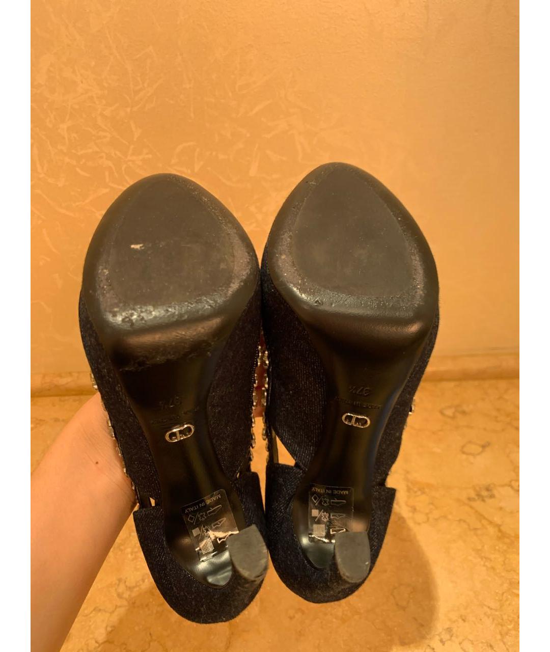 CHRISTIAN LOUBOUTIN Синие туфли, фото 7