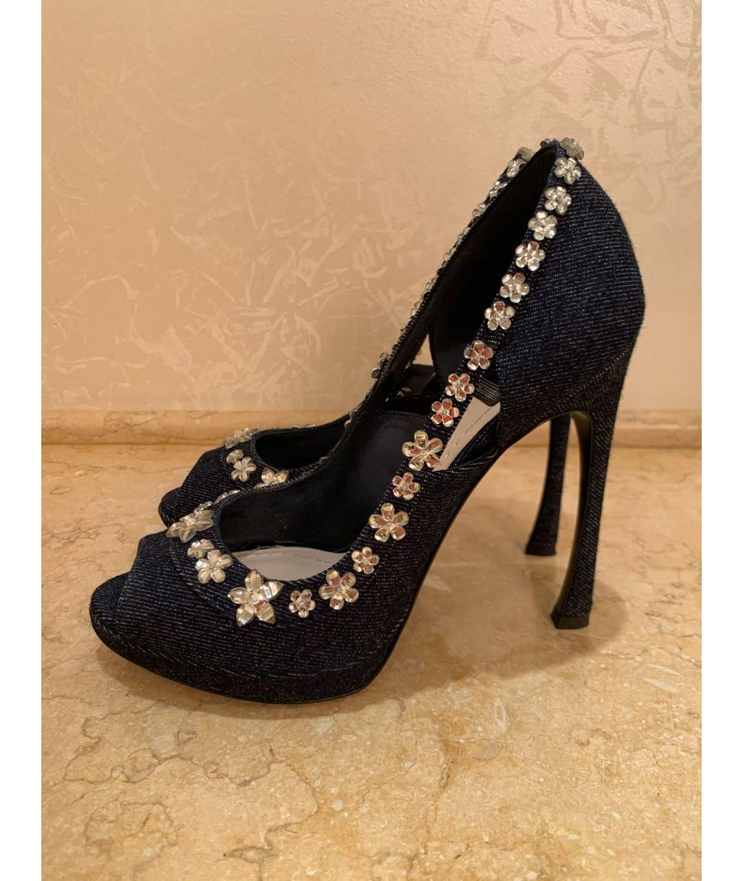 CHRISTIAN LOUBOUTIN Синие туфли, фото 9