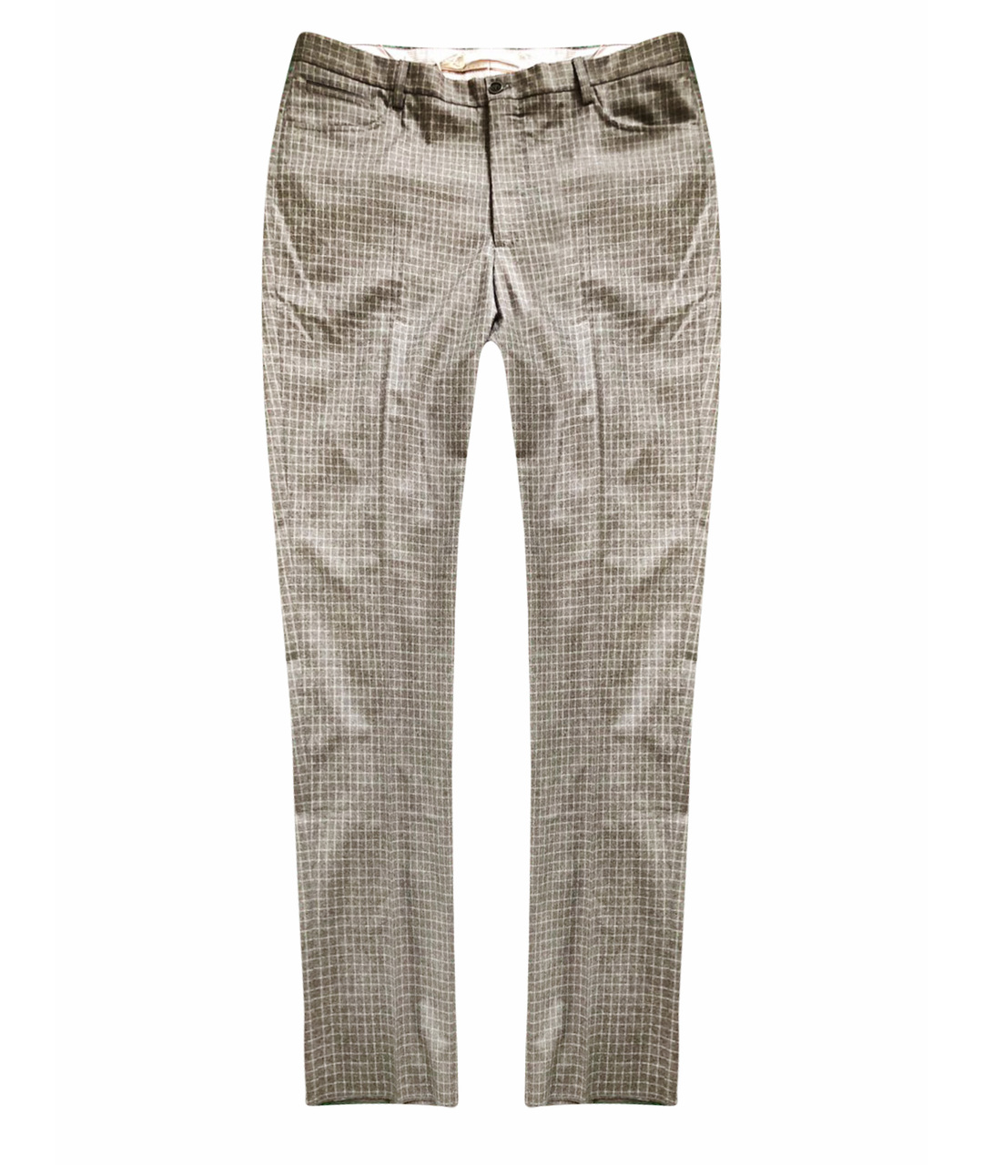 BILANCIONI Мульти шерстяные классические брюки, фото 1