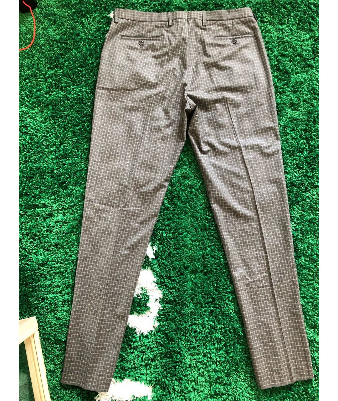 BILANCIONI Мульти шерстяные классические брюки, фото 2