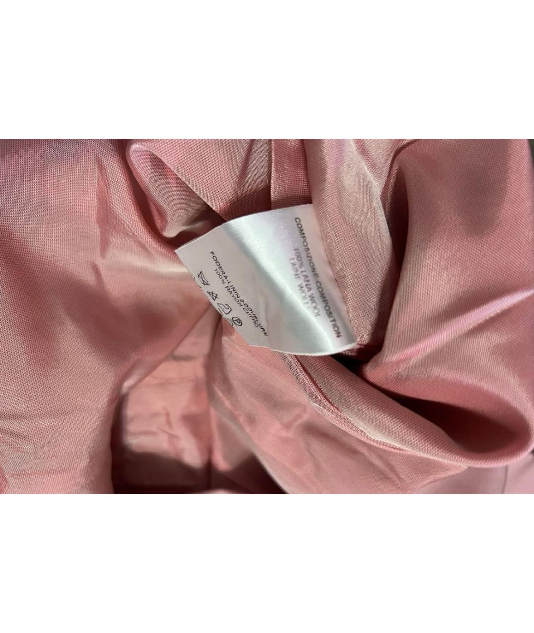 GUCCI Розовая юбка миди, фото 4