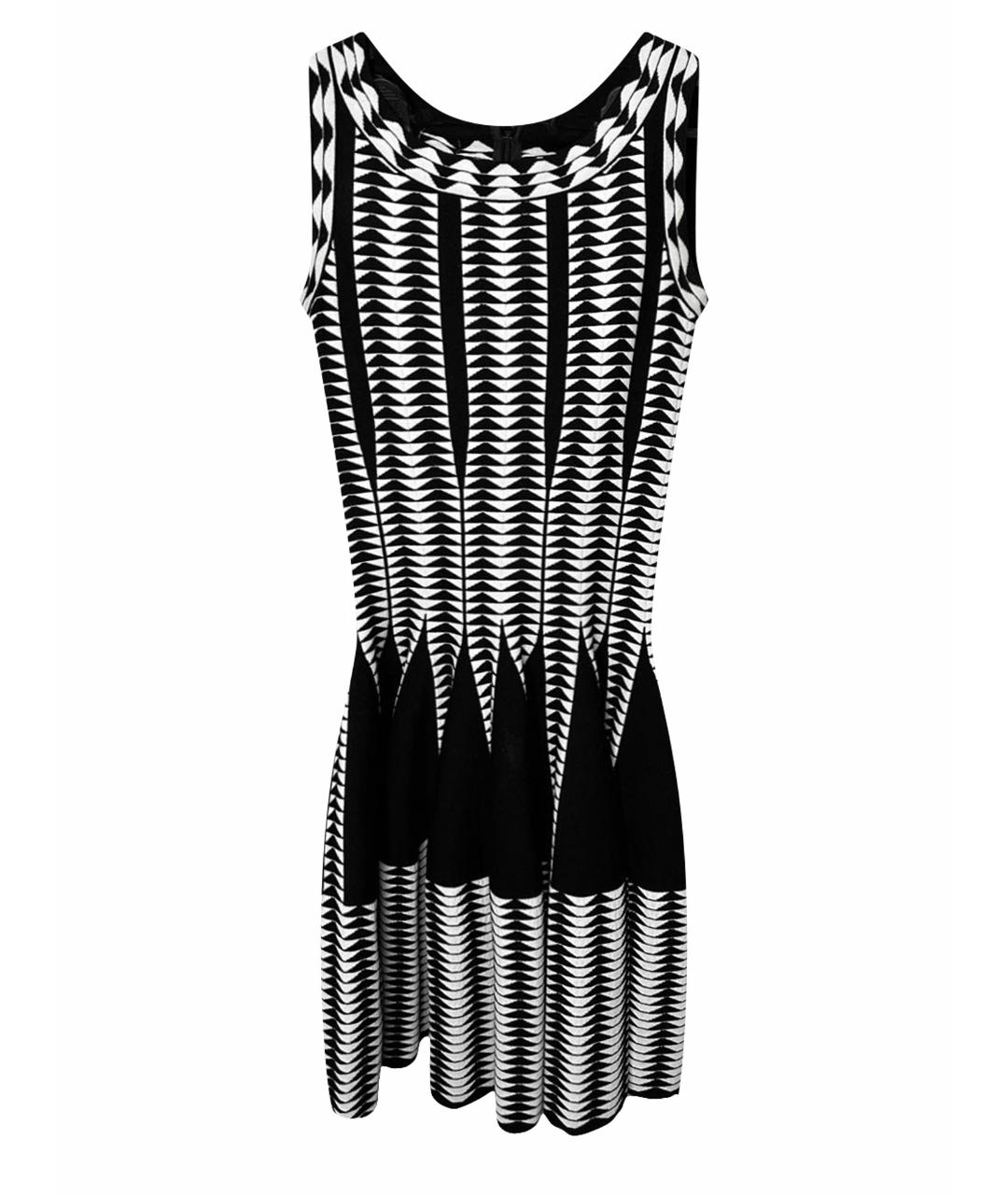 ALAIA Черное шерстяное коктейльное платье, фото 1