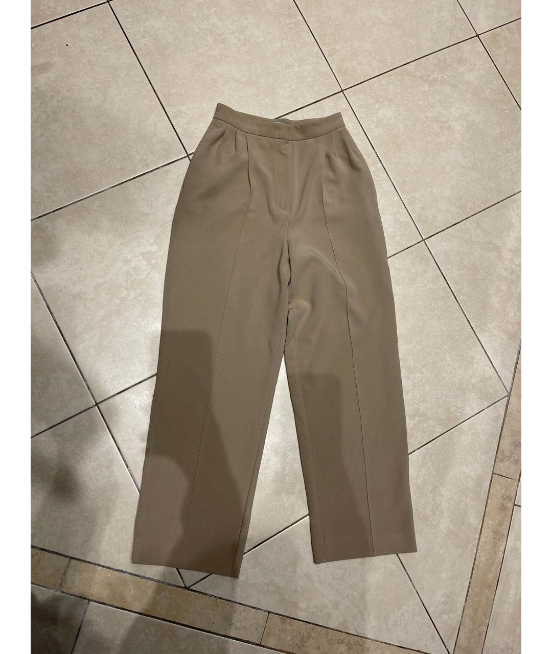 12 STOREEZ Черные полиэстеровые брюки широкие, фото 5