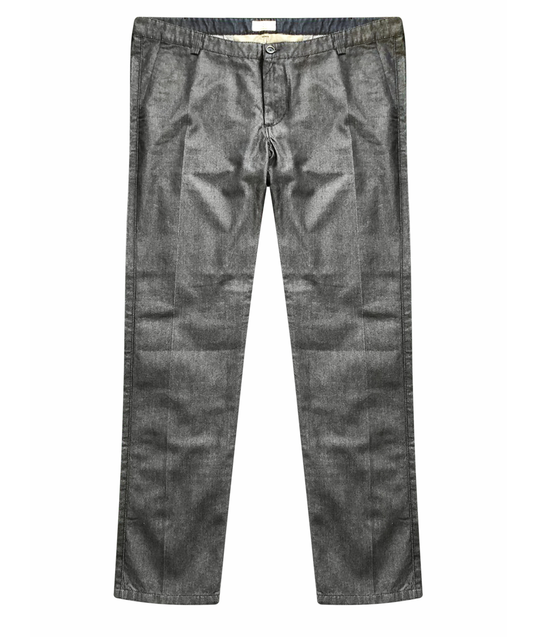BILANCIONI Серые классические брюки, фото 1