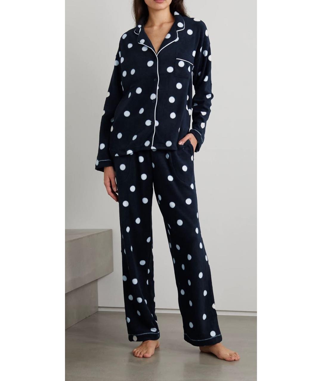DKNY Черная велюровая пижама, фото 6
