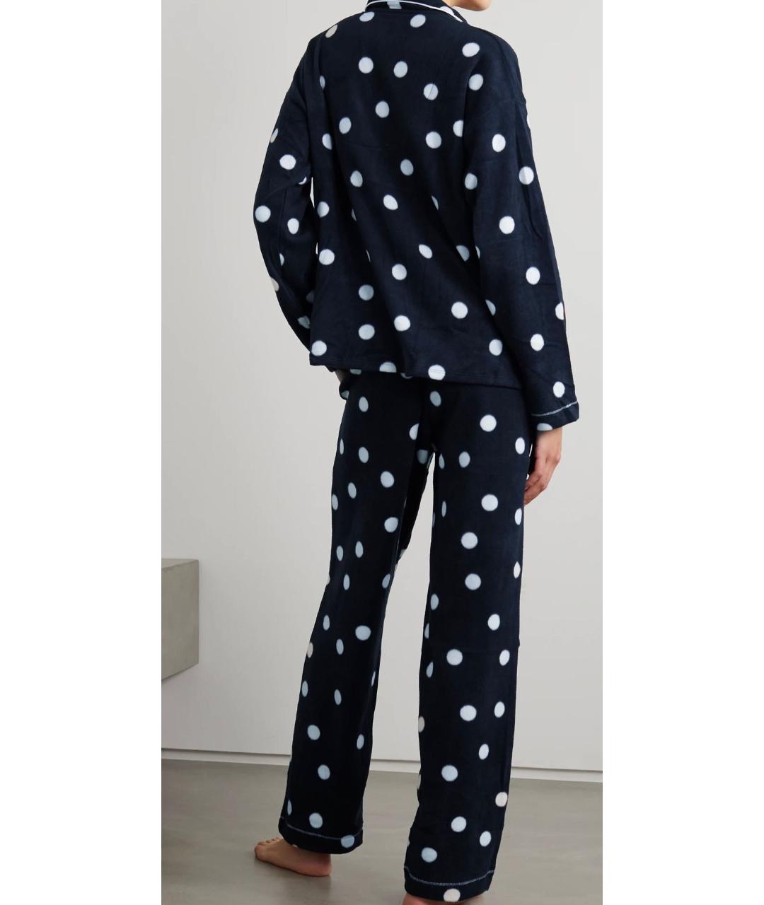 DKNY Черная велюровая пижама, фото 3