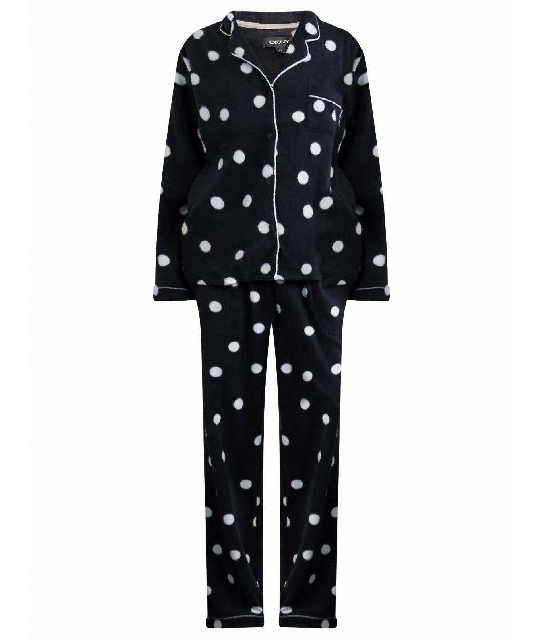 DKNY Черная велюровая пижама, фото 1