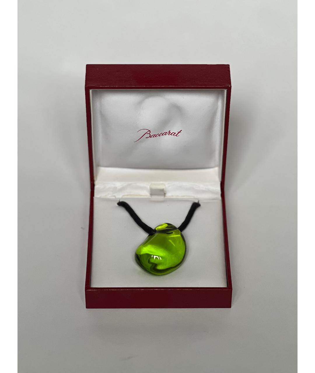 BACCARAT Зеленый кулон, фото 4