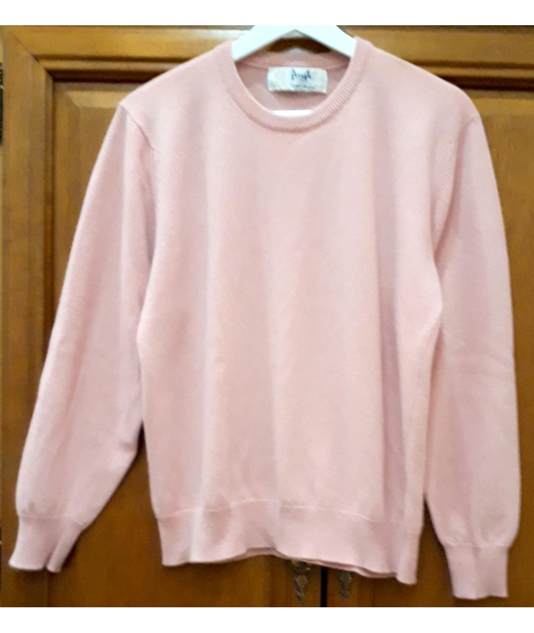 PRINGLE OF SCOTLAND Розовый кашемировый джемпер / свитер, фото 5