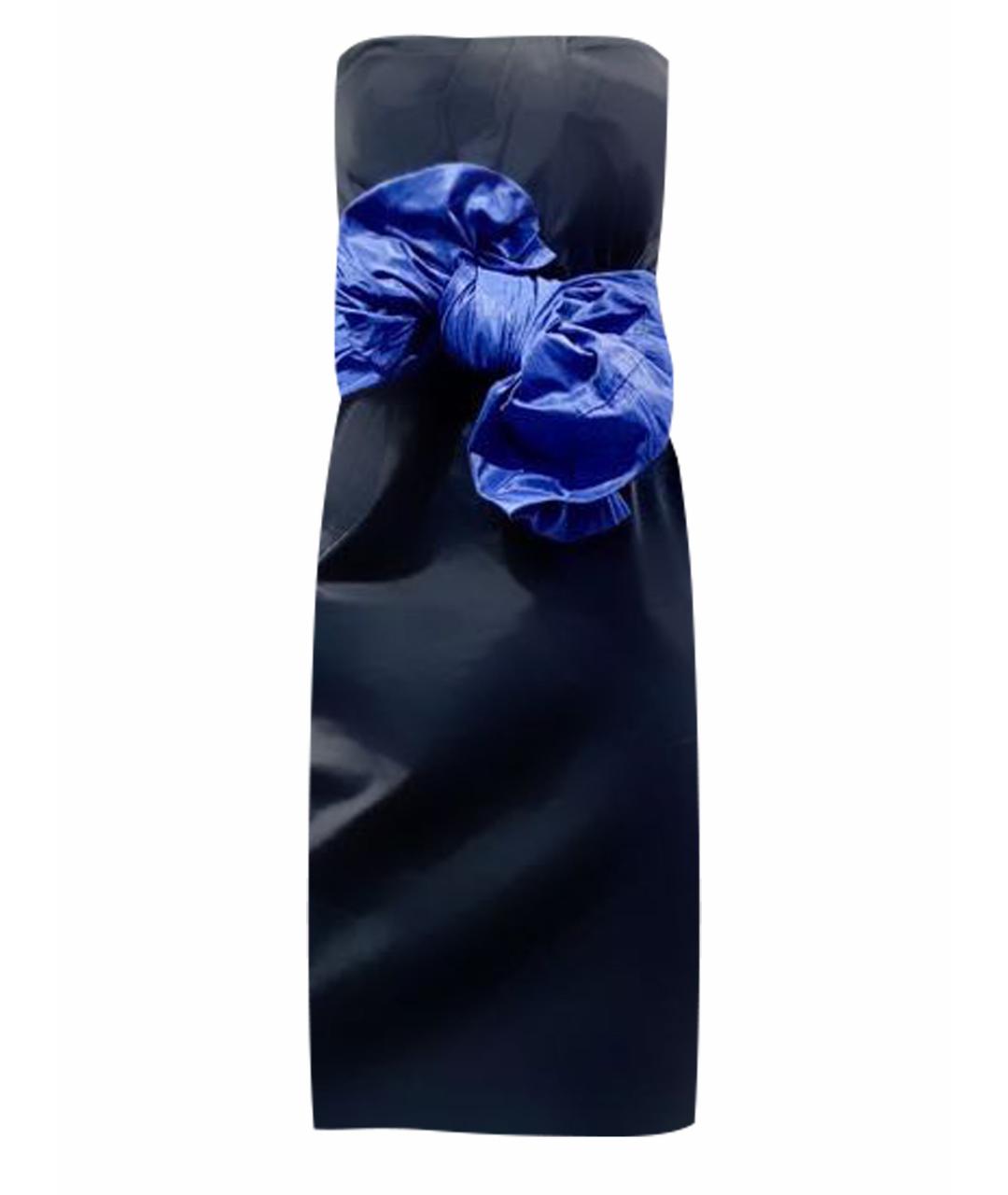 TER ET BANTINE Синее коктейльное платье, фото 1
