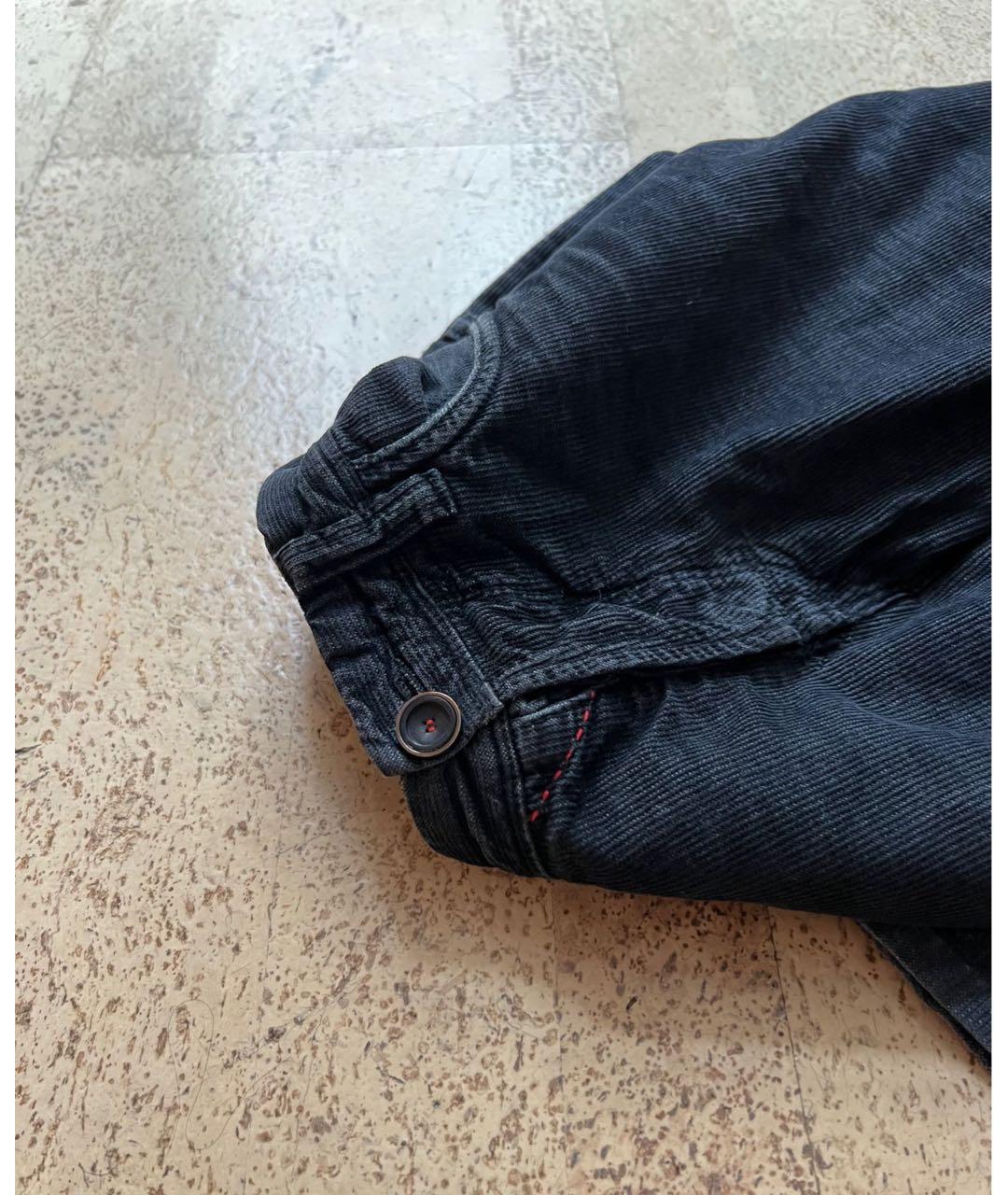 PAL ZILERI Серые хлопковые прямые джинсы, фото 5