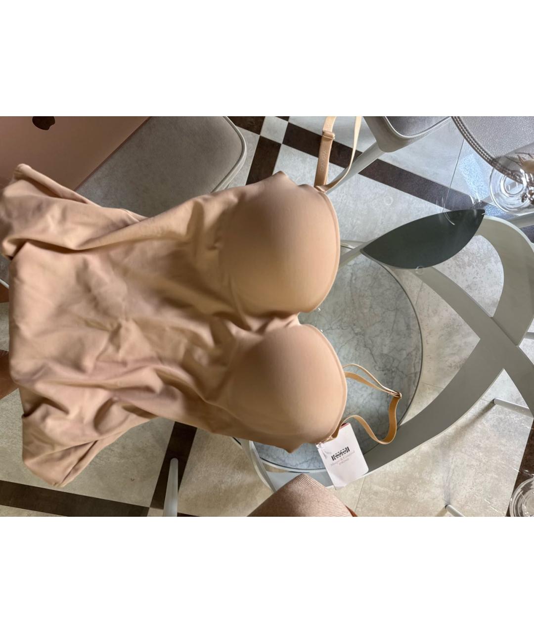 WOLFORD Бежевое синтетическое боди, фото 3
