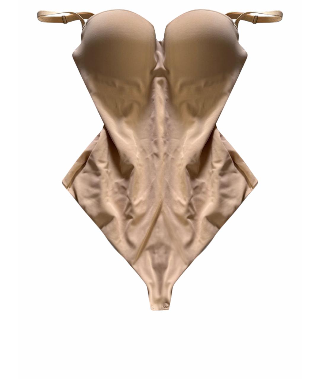 WOLFORD Бежевое синтетическое боди, фото 1