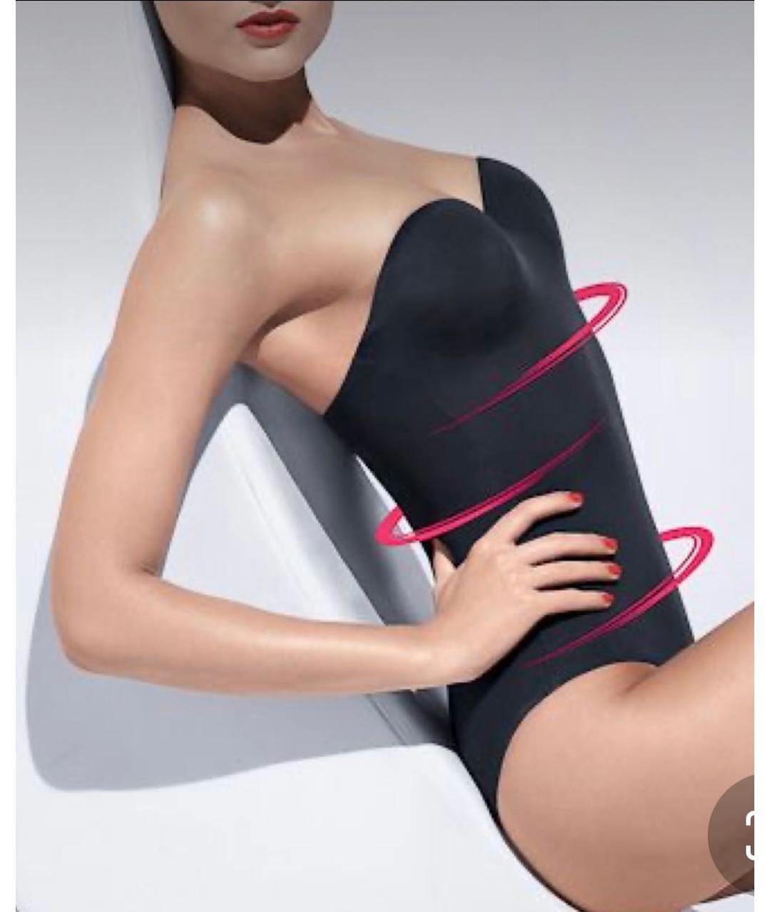 WOLFORD Бежевое синтетическое боди, фото 5